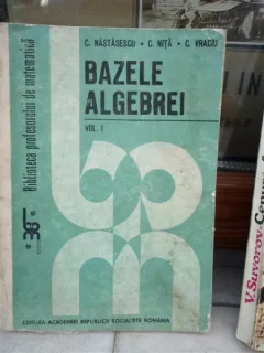 BAZELE ALGEBREI , C NASTASE