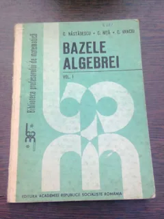 Bazele algebrei - C. Nastasescu   vol.1