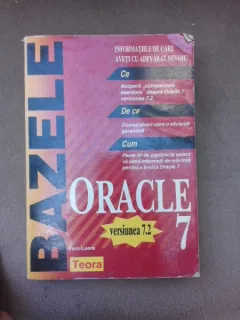 Bazele Oracle versiunea 7.2 - Tom Luers