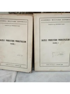 BAZELE PROIECTARII PROIECTILELOR VOLUMUL 1 CURS LITOGRAFIAT , Antonescu Ioan , 1968