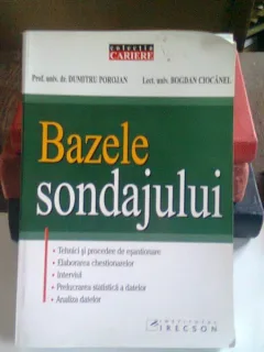 BAZELE SONDAJULUI -  DUMITRU POROJAN