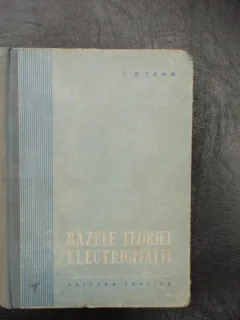 Bazele teoriei electricitatii - I. N. Tamm
