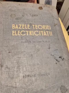 Bazele teoriei electricitatii - I. N. Tamm