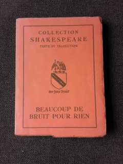BEAUCOUP DE BRUIT POUR RIEN - COLLECTION SHAKESPEARE  (CARTE IN LIMBA FRANCEZA)
