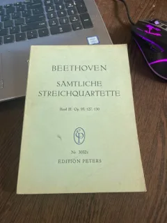 Beethoven Samtliche Streichquartette Band III Op. 95,127,130