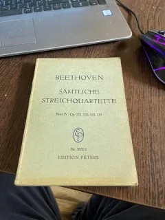 Beethoven Samtliche Streichquartette Band IV  Op. 131,132,133,135