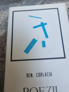 Ben. Corlaciu,Poezii , cu dedicatie