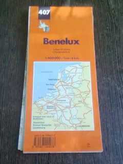BENELUX, HARTA RUTIERA SI TURISTICA