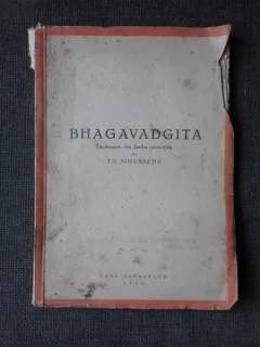 BHAGAVADGITA - TRADUCERE DIN LIMBA SANSCRITA DE TH. SIMENSCHY