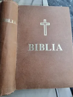 Biblia sau Sfanta Scriptura 1982 (cu dedicatie de  la preotului Iconom Stavrofor pentru Mircea Mihail - Medic Primar Chirurg)