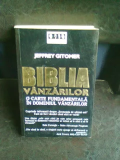 BIBLIA VANZARILOR - JEFFREY GITOMER