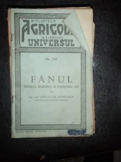 BIBLIOTECA AGRICOLA A ZIARULUI UNIVERSUL NR. 116/1944