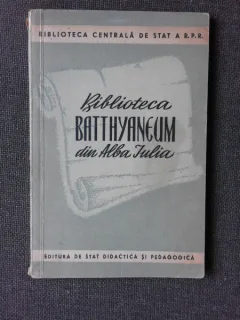 BIBLIOTECA BATTHYANEUM DIN ALBA IULIA