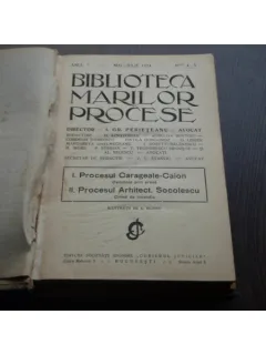 BIBLIOTECA MARILOR PROCESE - I.GR.PERIETEANU