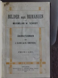 BILDER AUS RUMÄNIEN - MAXIMILLIAN W. SCHROFF   (FOTOGRAFII DIN ROMANIA)