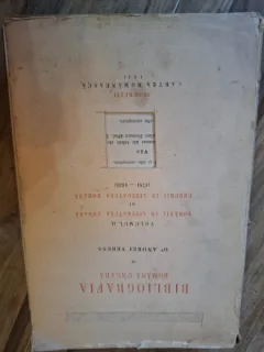 Bibliografia Romana-Ungara Vol. I si II - Romanii in Literatura Ungara si Ungurii in Literatura Romana (1473-1780/1781-1838) - Andrei Veres