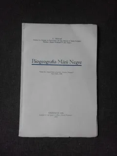 BIOGEOGRAFIA MARII NEGRE - C. MOTAS  (CU DEDICATIA AUTORULUI)