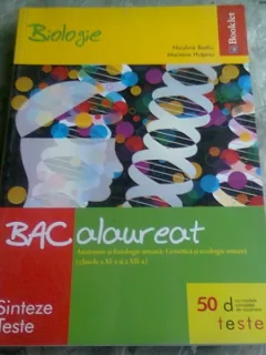 Biologie bacalaureat - teste clasele XI-XII - Niculina Badiu