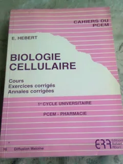 BIOLOGIE CELLULAIRE - E. HERBERT  (CARTE IN LIMBA FRANCEZA)