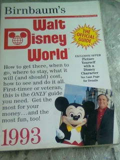 BIRNBAUM'S WALT DISNEY WORLD 1993  (TEXT IN LIMBA ENGLEZA)