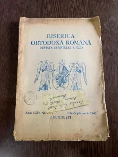 Biserica Ortodoxa Romana Anul LXIV, Nr. 8-9 1946