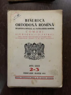 Biserica Ortodoxa Romana Anul LXXII 2-3 1954