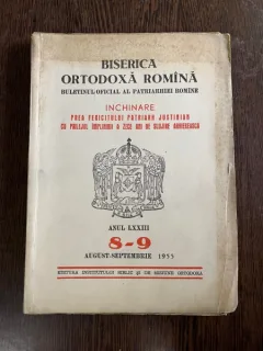 Biserica Ortodoxa Romana Anul LXXIII 8-9 1955