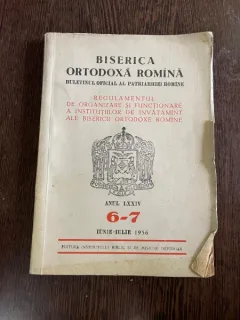 Biserica Ortodoxa Romana Anul LXXIV 6-7 1956
