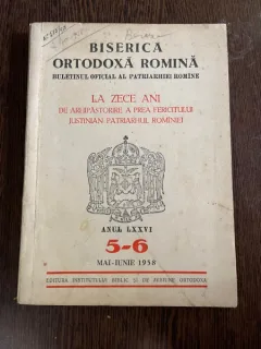 Biserica Ortodoxa Romana Anul LXXVI 5-6 1958