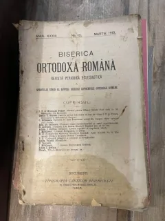Biserica Ortodoxa Romana Anul XXXIII Nr. 12 Martie 1910