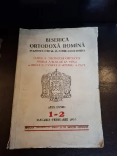 Biserica Ortodoxa Romana, Buletinul Oficial al Patriarhiei Romane nr.1-2/1955