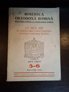 Biserica Ortodoxa Romana, Buletinul Oficial al Patriarhiei Romane nr.5-6/1958