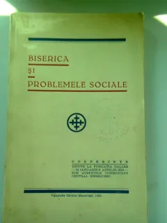 BISERICA SI PROBLEMELE SOCIALE  - CONFERINTE FUNDATIA DALLES, 1933