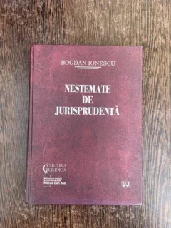 Bogdan Ionescu Nestemate de jurisprudenta