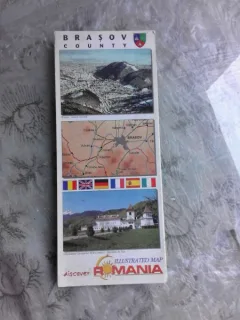 BRASOV, ILLUSTRATED MAP