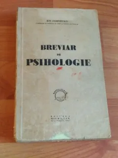 BREVIAR DE PSIHOLOGIE-CONF. ION ZAMFIRESCU