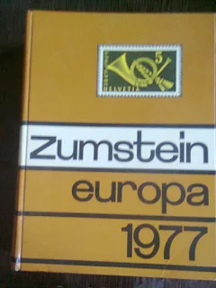 BRIEFMARKEN-KATALOG ZUMSTEIN EUROPA 1977   (Catalog de timbre ZUMSTEIN EUROPA 1977)
