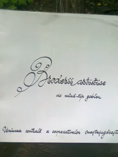 BRODERII ARTISTICE DE MANA TIP GOBLEN