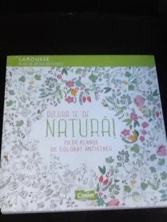 Bucura-te de natura. Carte de colorat antistres