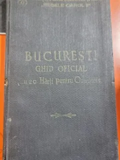 BUCURESTI, GHID OFICIAL CU 20 HARTI PENTRU ORIENTARE (LIPSA 5 HARTI)