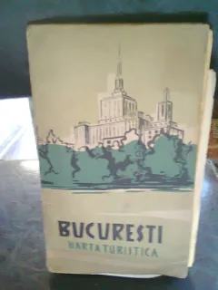 BUCURESTI HARTA TURISTICA