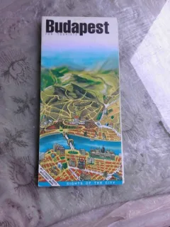 BUDAPEST, HARTA TURISTICA