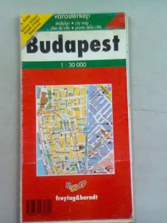 BUDAPESTA - HARTA TURISTICA