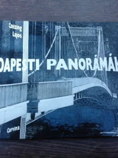 Budapesti Panoramak - Czeizing Lajos  (carte fotografie, text in limba maghiara)
