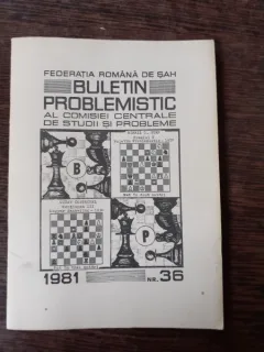 BULETIN PROBLEMISTIC AL COMISIEI CENTRALE DE STUDII SI PROBLEME NR. 36/1981