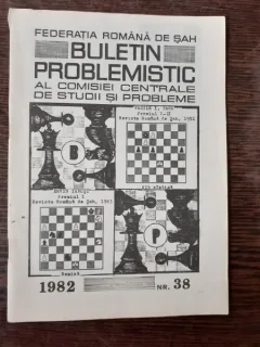 BULETIN PROBLEMISTIC AL COMISIEI CENTRALE DE STUDII SI PROBLEME NR. 38/1982
