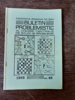 BULETIN PROBLEMISTIC AL COMISIEI CENTRALE DE STUDII SI PROBLEME NR. 40/1983