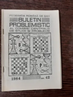 BULETIN PROBLEMISTIC AL COMISIEI CENTRALE DE STUDII SI PROBLEME NR. 42/1984