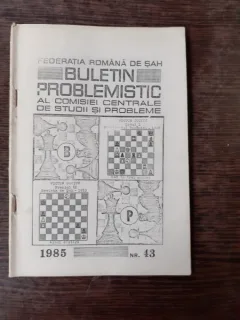 BULETIN PROBLEMISTIC AL COMISIEI CENTRALE DE STUDII SI PROBLEME NR. 43/1985