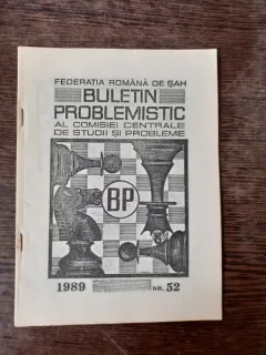 BULETIN PROBLEMISTIC AL COMISIEI CENTRALE DE STUDII SI PROBLEME NR. 52/1989